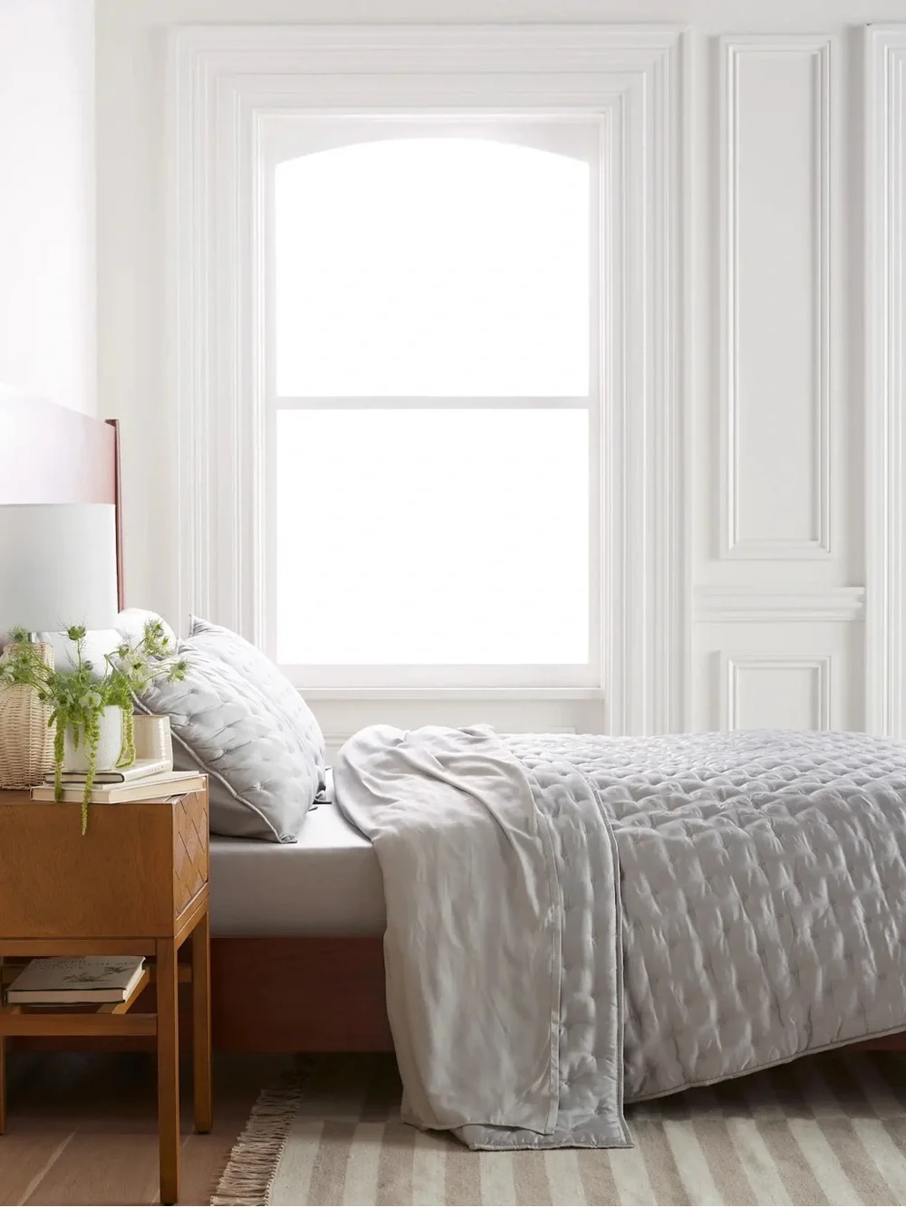 NEW King Bamboo Dream Quilt in LIGHT GREY $184 and OOS at Quince
